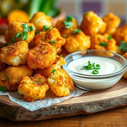 Air Fryer Cauliflower Tots