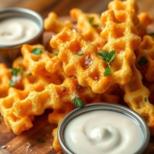 Air Fryer Waffle Fries