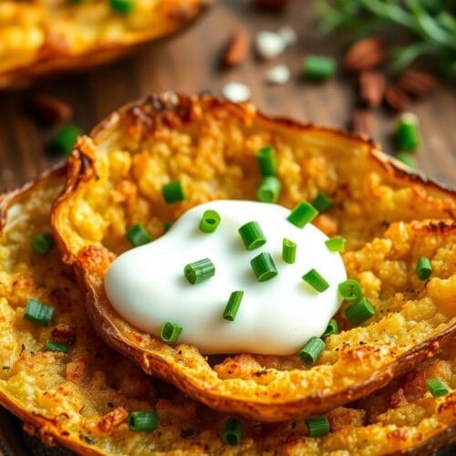 Air Fryer Potato Skins