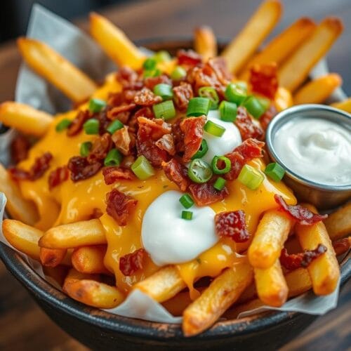 Air Fryer Loaded Fries