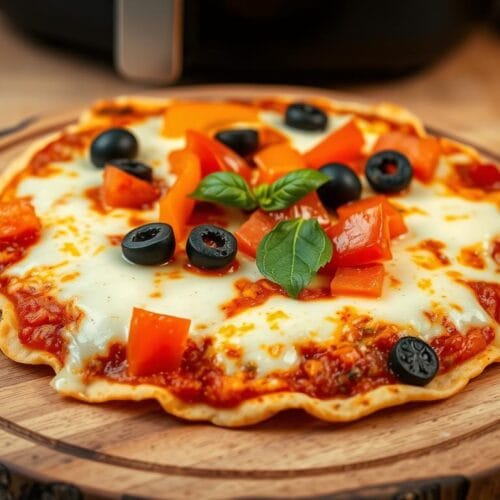 Air Fryer Tortilla Pizza