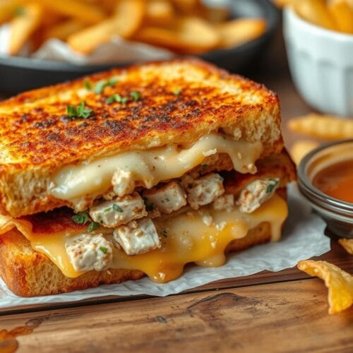 Air Fryer Tuna Melt