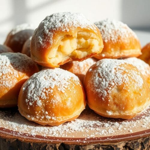 air fryer vegan beignets